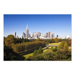 Foto Japón. Tokio. Panorama del distrito de Shinjuku y