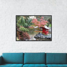 Foto Jardín botánico japonés colorido