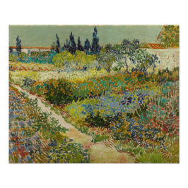Foto Jardín de Arles Vincent Van Gogh