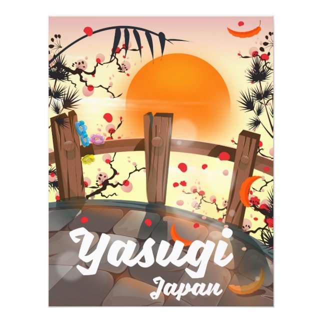 Foto Jardín de flores de Yasugi Japón (Frente)