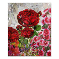 Jardín de flores Red Roses