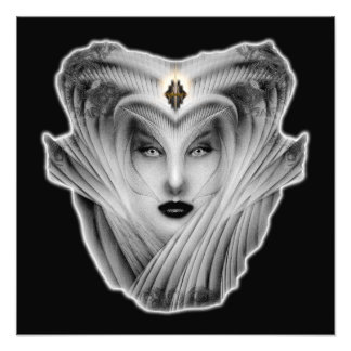 Foto Jardín De Los Sueños Piedra Bust Arte Fractal