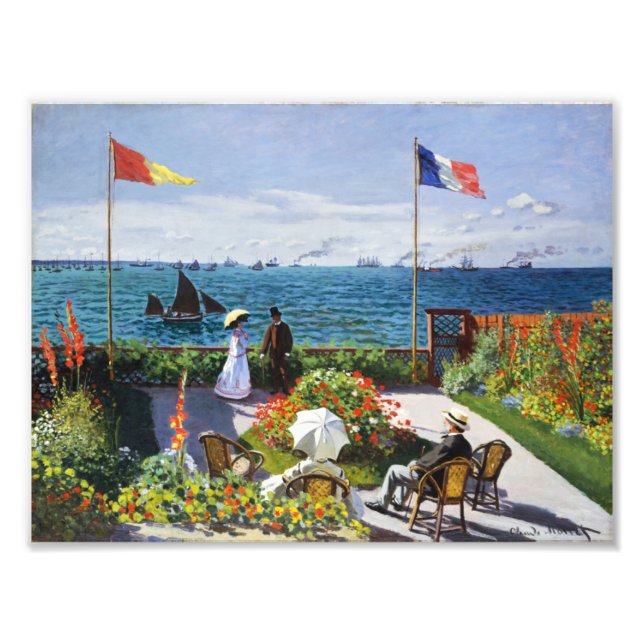 Foto Jardín de Monet en Sainte Adresse (Frente)