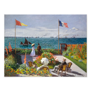 Foto Jardín en Sainte-Adresse   Claude Monet  