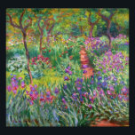 Foto Jardín Monet Iris en la imagen de Giverny<br><div class="desc">Jardín Monet Iris en Giverny. Óleo sobre lienzo 1899. El Iris Garden de Giverny representa una de las pinturas florales más coloridas y queridas de Monet. El uso vibrante de púrpura, rojos, verdes y azules hace de esta una de las piezas impresionistas más dinámicas de este rico periodo en la...</div>