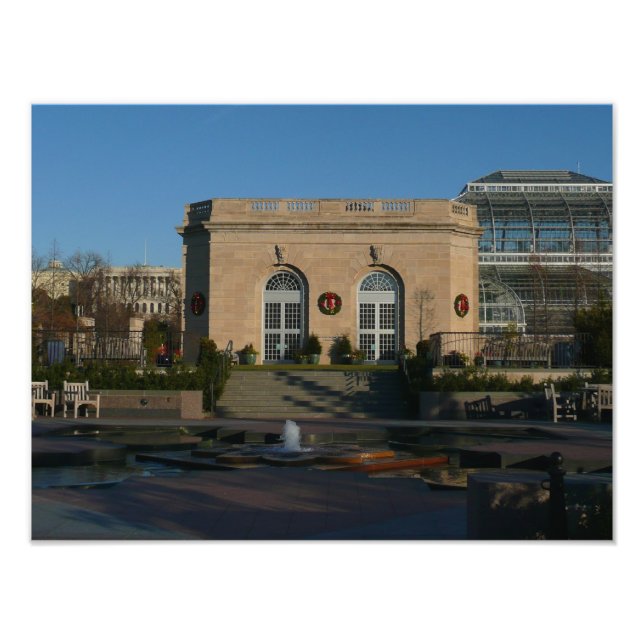 Foto Jardines botánicos para Navidades en Washington DC (Frente)
