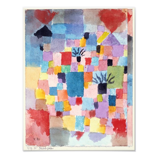 Foto Jardines del Sur | Paul Klee | (Frente)