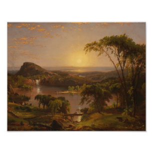 Foto Jasper Francis Cropsey - Verano, Lago Ontario