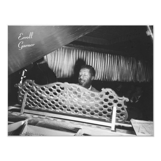 Foto Jazz Pianist Erroll Garner (Frente)