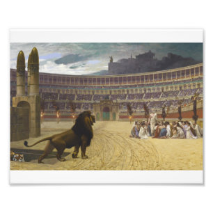 Foto Jean-Leon Gerome - La última etapa de los mártir
