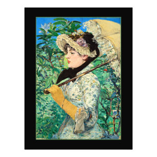 Foto Jeanne Spring, famosa pintura de Edouard Manet