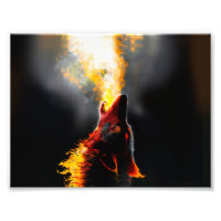 Jefe de Lobo Agresivo de Fuego
