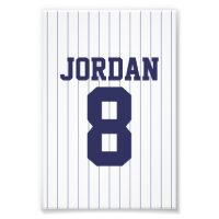 Jersey de béisbol con nombre y número personalizad