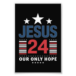Foto Jesucristo 2024 Presidente USA Elección Política