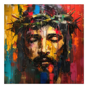 Foto Jesús Colorido Arte Moderno