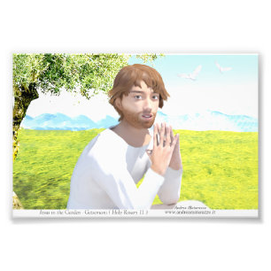 Foto Jesús en el Jardín (Getsemaní)