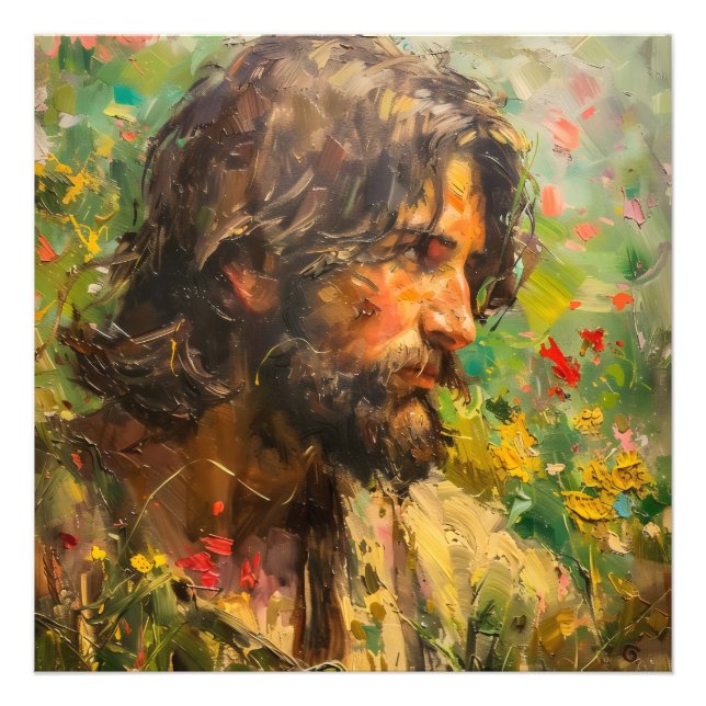 Foto Jesús en pradera (Frente)