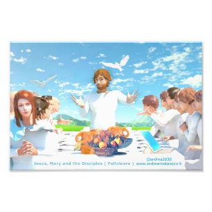 Foto Jesús, María y los Discípulos ( Seguidores )