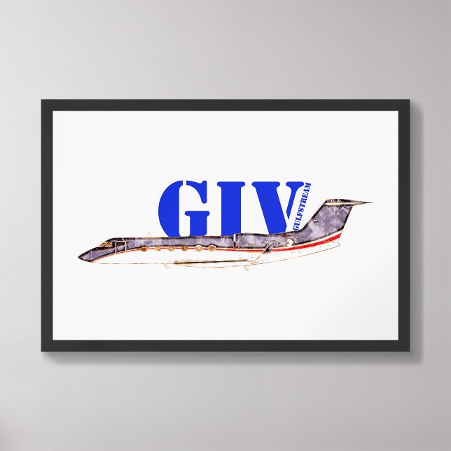 Foto Jet privado Gulfstream GIV con tipografía audaz (Subido por el creador)