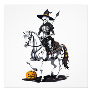 Foto Jinete de caballo esqueleto - esqueleto de Hallowe