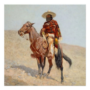 Foto “Jinete vaquero mexicano” de Frederick Remington