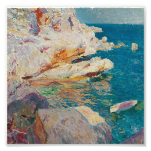 Foto Joaquín Sorolla Y Bastida - Rocas En Javea.