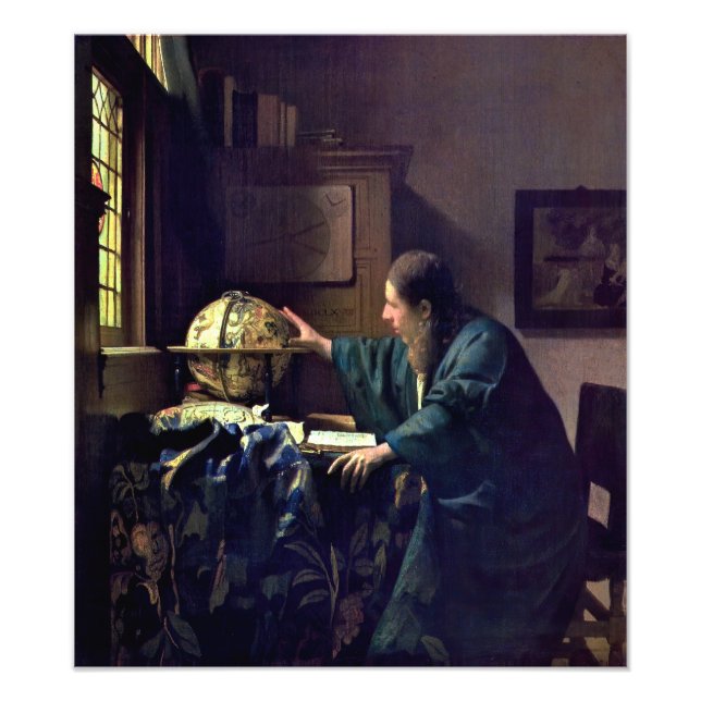 Foto Johannes Vermeer - El astrónomo (Frente)