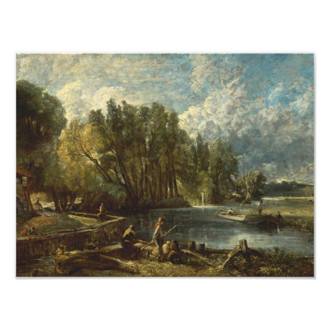 Foto John Constable - Stratford Mill (Frente)