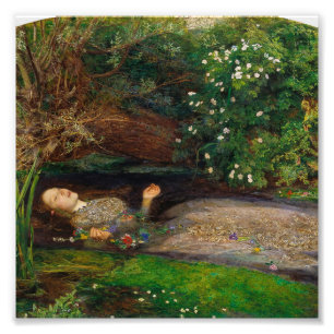 Foto John Everett Millais - Ophelia