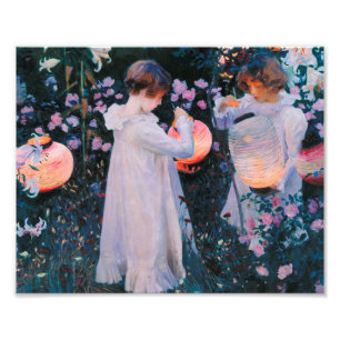Foto John Singer Sargent - Carnación, Lily, Rosa.