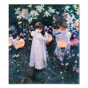Foto John Singer Sargent Carnation Lily Rosa