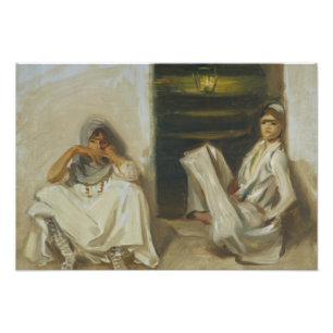 Foto John Singer Sargent - Dos mujeres árabes
