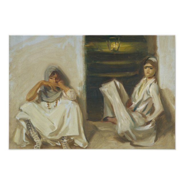Foto John Singer Sargent - Dos mujeres árabes (Frente)