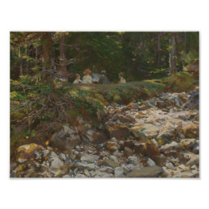 Foto John Singer Sargent - El maestro y sus alumnos