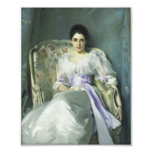 Foto John Singer Sargent Lady Agnew Print (Frente)