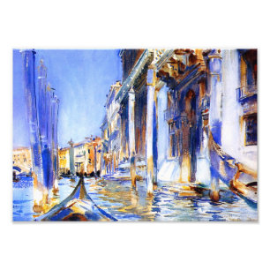 Foto John Singer Sargent Rio dell'Angelo Venecia Imprim