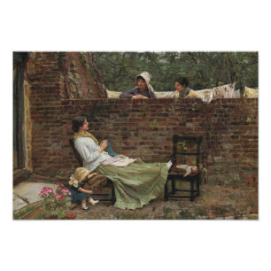 Foto John William Waterhouse - Good Neighbours