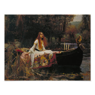 Foto John William Waterhouse - La Dama de Shalott