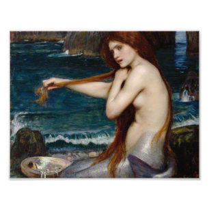 Foto John William Waterhouse Mermaid