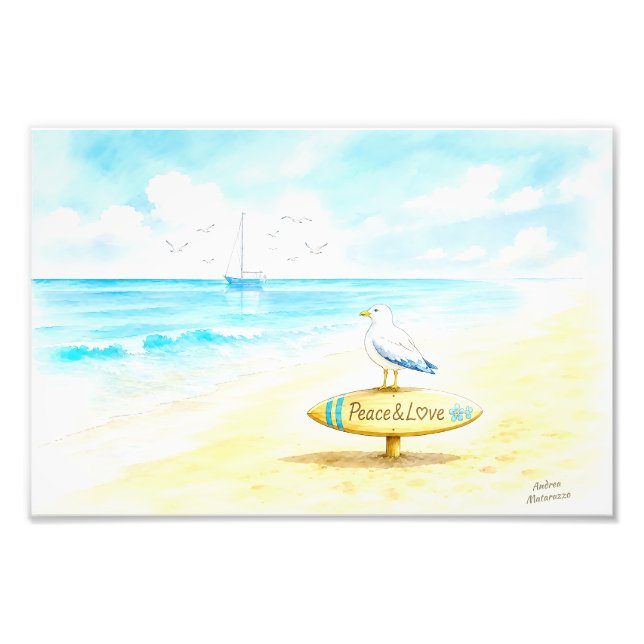 Foto Jon Seagull - Paz y Amor  (Frente)
