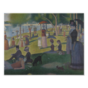 Foto Jorte Seurat - un domingo en el La grande Jatte