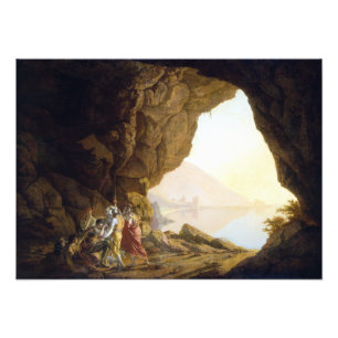 Foto Joseph Wright, Poster de Derby Grotto