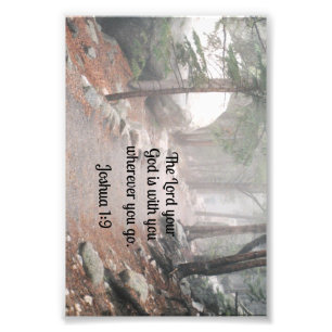 Foto Josué 1:9 El Señor tu Dios está contigo