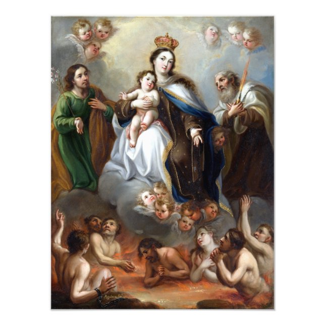 Foto Juan Francisco de Aguilera La Virgen de Carmen Po (Frente)