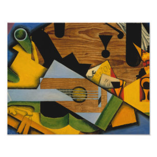 Foto Juan Gris - Todavía la vida con una guitarra