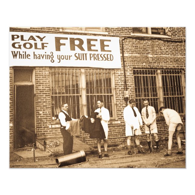 Foto Juega Sin Golf (Al Tiempo Que Presionas Tu Traje)  (Frente)