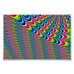 Foto Juego de colores - Arte fractal