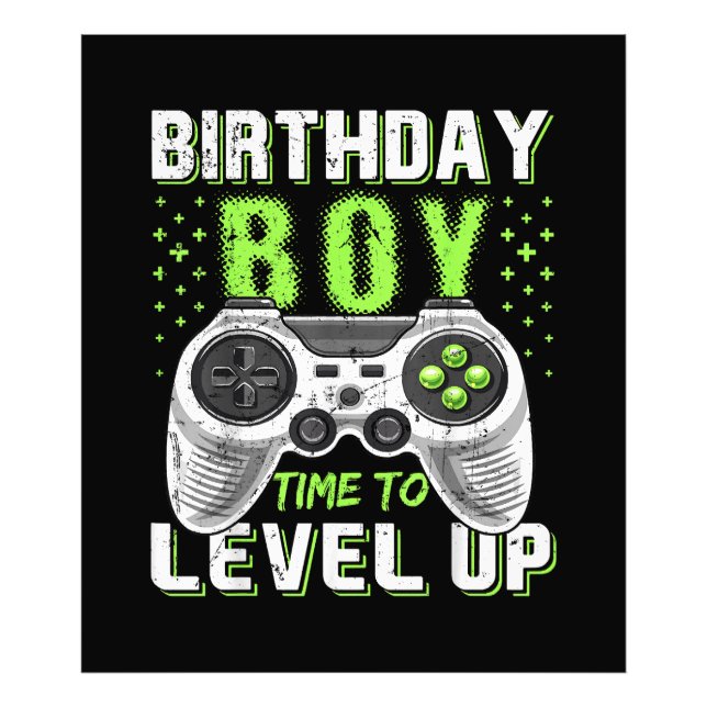 Foto Juego de video Level Up Birday Boy (Frente)