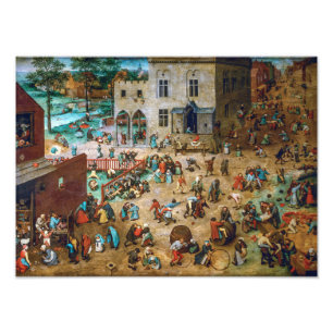 Foto Juegos de niños   Pieter Bruegel el Viejo  