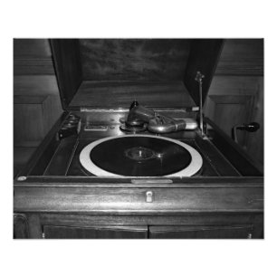 Foto Jugador Antiguo De Grabación Fotografía En Blanco